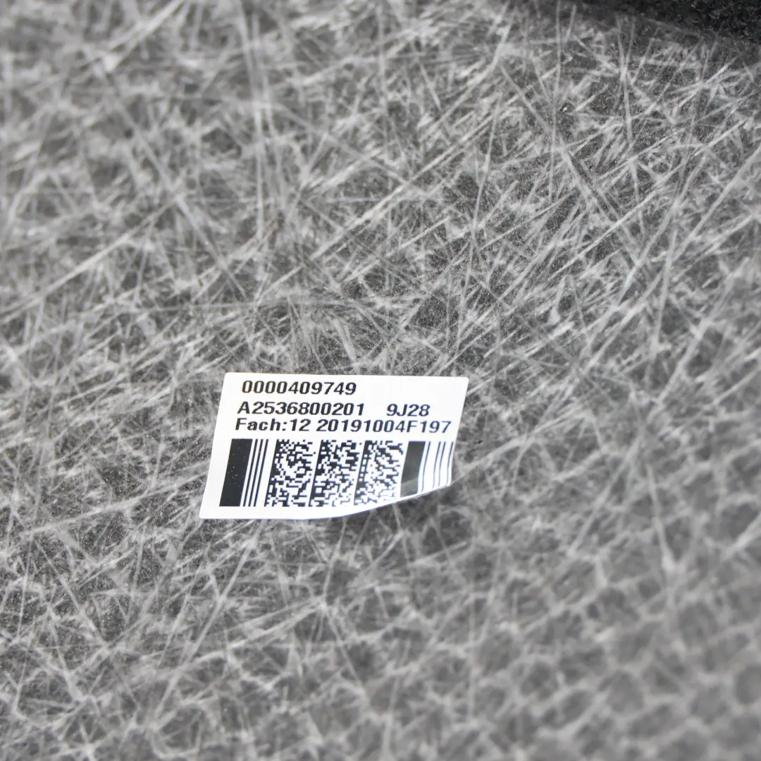 Wykładzina Podłoga Bagażnika Tylna do Mercedes C253 o numerze A2536800201 Mercedes C253 Wykładzina Podłoga Bagażnika Tylna - SKU A2536800201 - Numer Części A2536800201