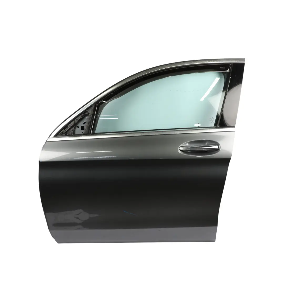 Door Front Left N/S Selenite Grey Metallic - 992 to Mercedes C253 with Part number A2537208300 Mercedes C253 Door Front Left N/S Selenite Grey Metallic - 992 - SKU A2537208300-SEL - Part number A2537208300