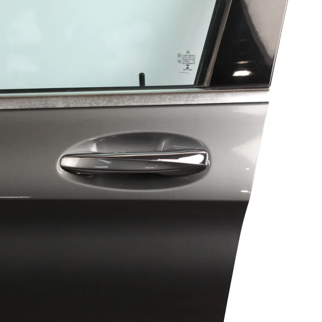 Door Front Left N/S Selenite Grey Metallic - 992 to Mercedes C253 with Part number A2537208300 Mercedes C253 Door Front Left N/S Selenite Grey Metallic - 992 - SKU A2537208300-SEL - Part number A2537208300