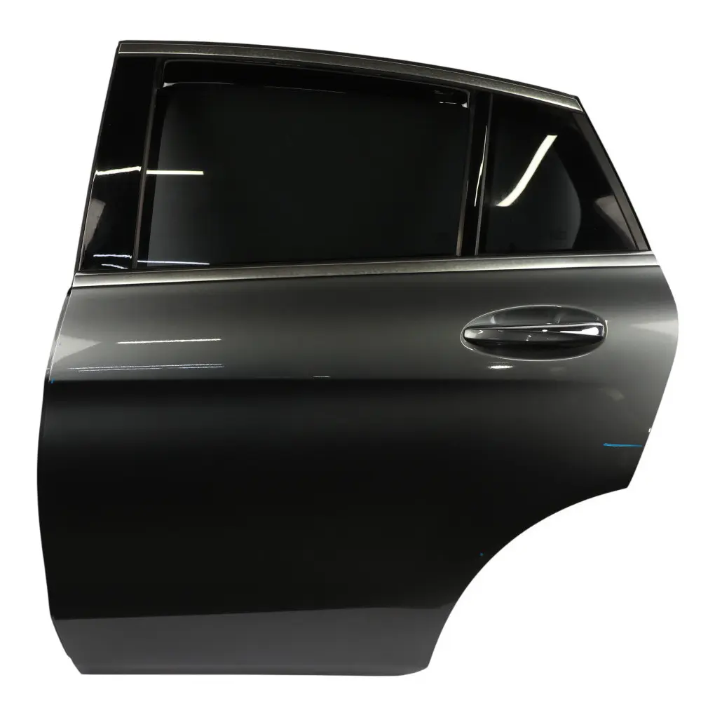 Mercedes C253 Door Rear Left N/S Selenite Grey Metallic - 992