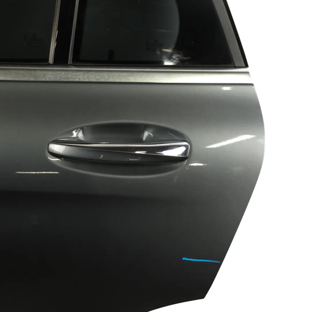 Mercedes C253 Door Rear Left N/S Selenite Grey Metallic - 992 - SKU A2537306304-SEL - Part number A2537306304