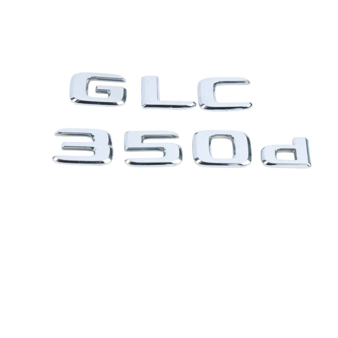 Mercedes X253 Emblème Hayon Arrière Chromé GLC 350d - SKU A2538172000 - Numéro de pièce A2538172000