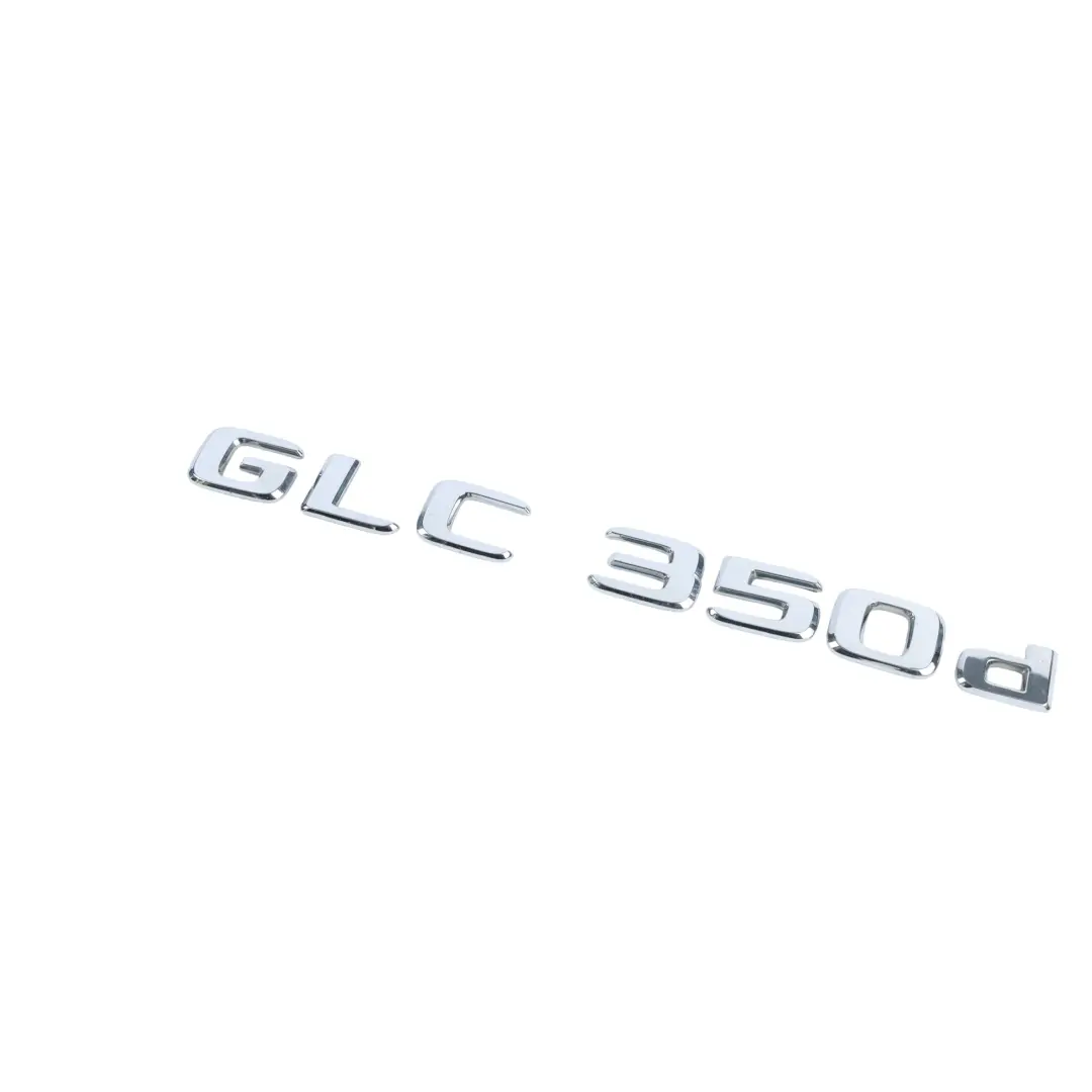 Emblème Hayon Arrière Chromé GLC 350d pour Mercedes X253 à propos du numéro de pièce A2538172000 Mercedes X253 Emblème Hayon Arrière Chromé GLC 350d - SKU A2538172000 - Numéro de pièce A2538172000