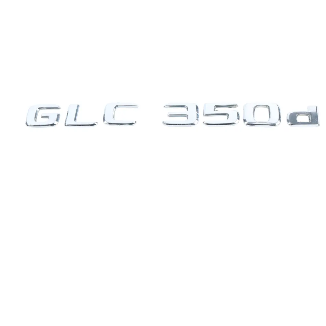 Boot Lid Back Door Trunk Emblem Chrome GLC 350d to Mercedes X253 Rear with Part number A2538172000 Mercedes X253 Rear Boot Lid Back Door Trunk Emblem Chrome GLC 350d - SKU A2538172000 - Part number A2538172000