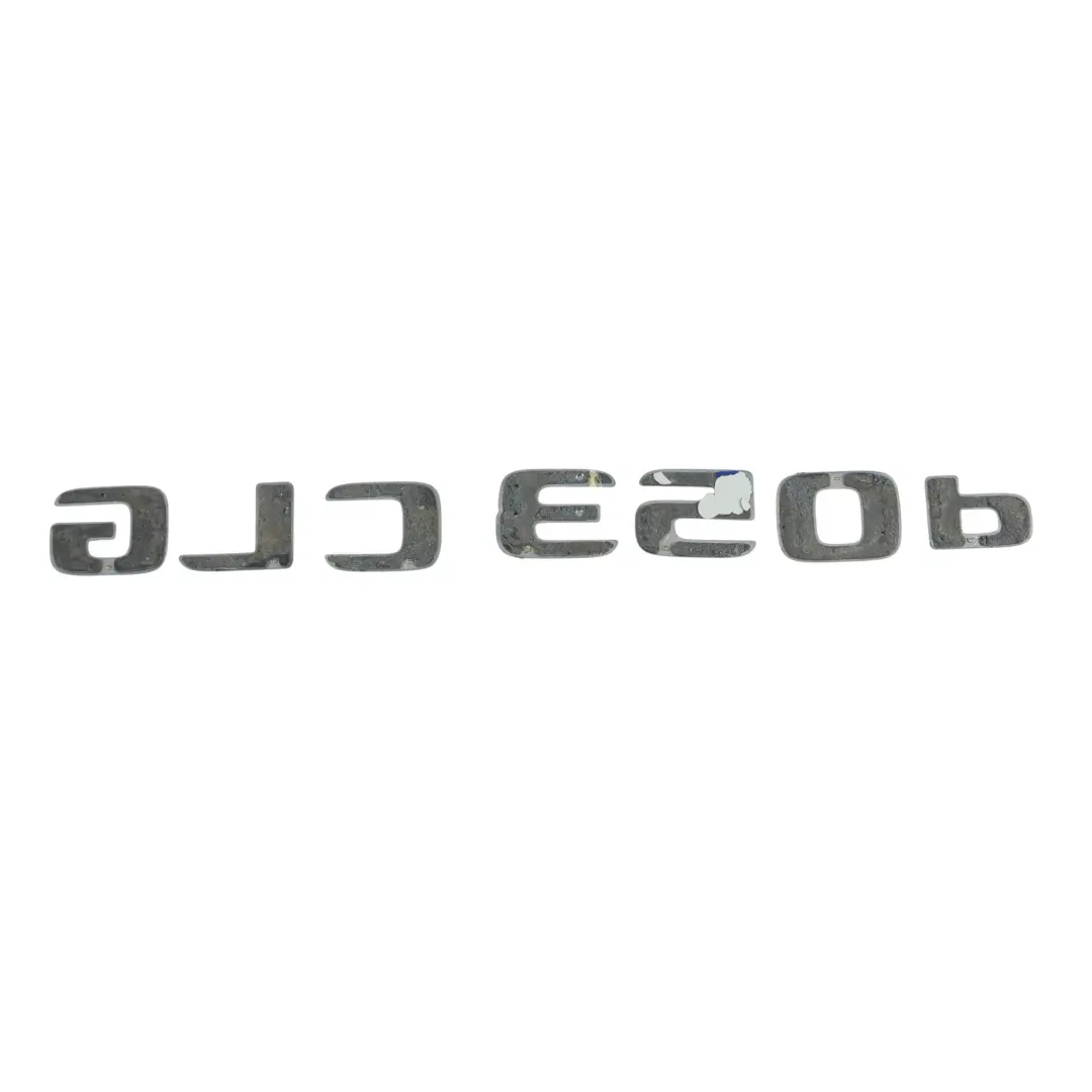 Emblema Cromato Portellone Posteriore Baule GLC 350d per Mercedes X253 con numero di parte A2538172000 Mercedes X253 Emblema Cromato Portellone Posteriore Baule GLC 350d - SKU A2538172000 - Numero di parte A2538172000