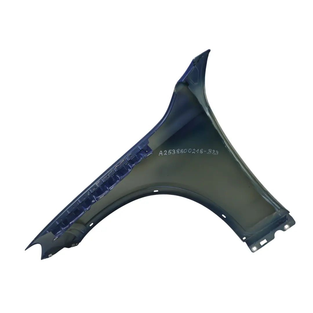 W253 Side Panel Wing Fender Front Right O/S Brilliant Blue Metallic 896 to Mercedes with Part number A2538800218 Mercedes W253 Side Panel Wing Fender Front Right O/S Brilliant Blue Metallic 896 - SKU A2538800218-BRB - Part number A2538800218