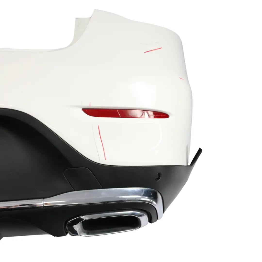 W253 Tylny Zderzak AMG Polar White Biały 149 do Mercedes o numerze A2538805703 Mercedes W253 Tylny Zderzak AMG Polar White Biały 149 - SKU A2538805703-POL1 - Numer Części A2538805703