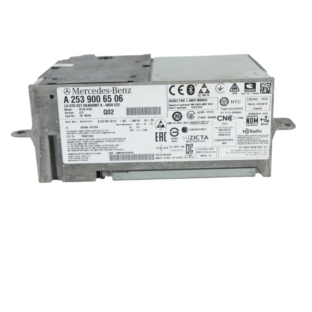 Benz GLC W253 X253 Nawigacja Radio Odtwarzacz CD do Mercedes o numerze A2539006506 Mercedes Benz GLC W253 X253 Nawigacja Radio Odtwarzacz CD - SKU A2539006506 - Numer Części A2539006506
