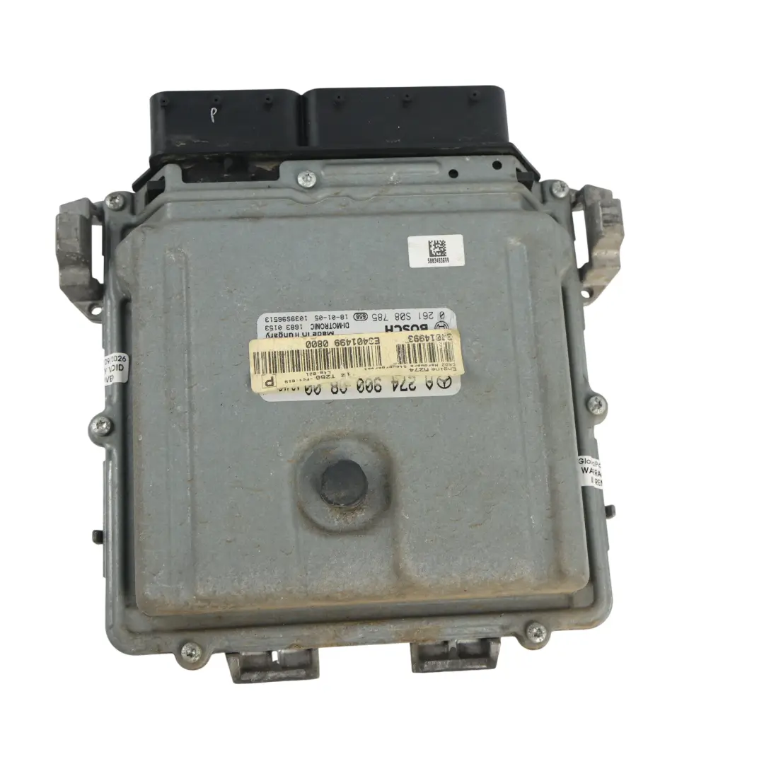Mercedes W205 C200 274.920 184HP Centralina Motore ECU Automatico - SKU A2749000800-8 - Numero di parte A2749000800
