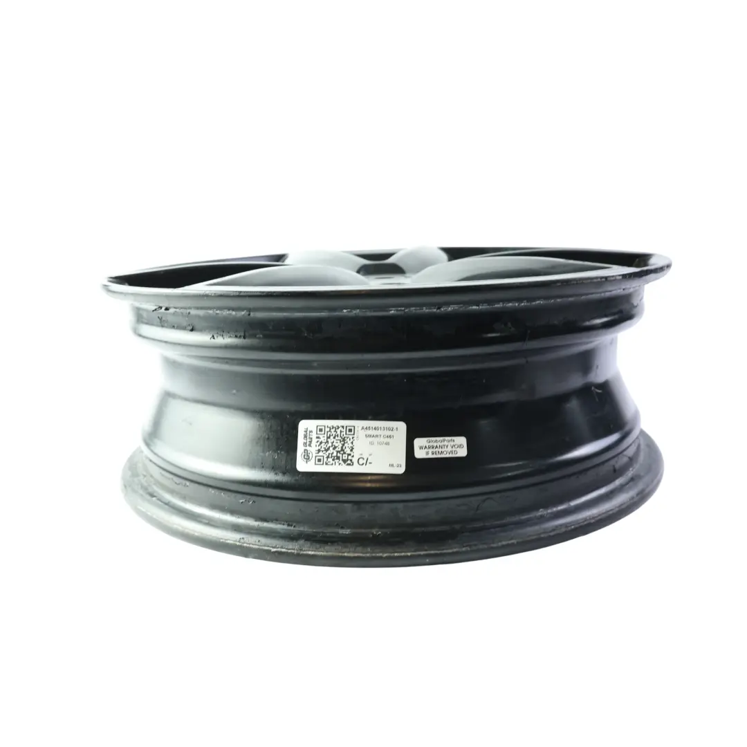 Smart Fortwo 451 Jante Alu Noir 15" 5J ET:34 - SKU A4514013102-1 - Numéro de pièce A4514013102