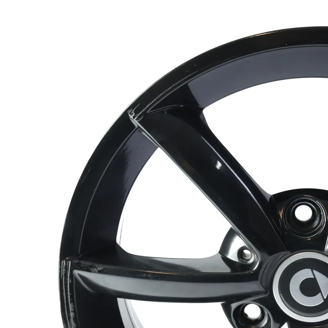 Alloy Wheel Rim Black 15" 5J ET:34 to Smart Fortwo 451 with Part number A4514013102 Smart Fortwo 451 Alloy Wheel Rim Black 15" 5J ET:34 - SKU A4514013102-1 - Part number A4514013102