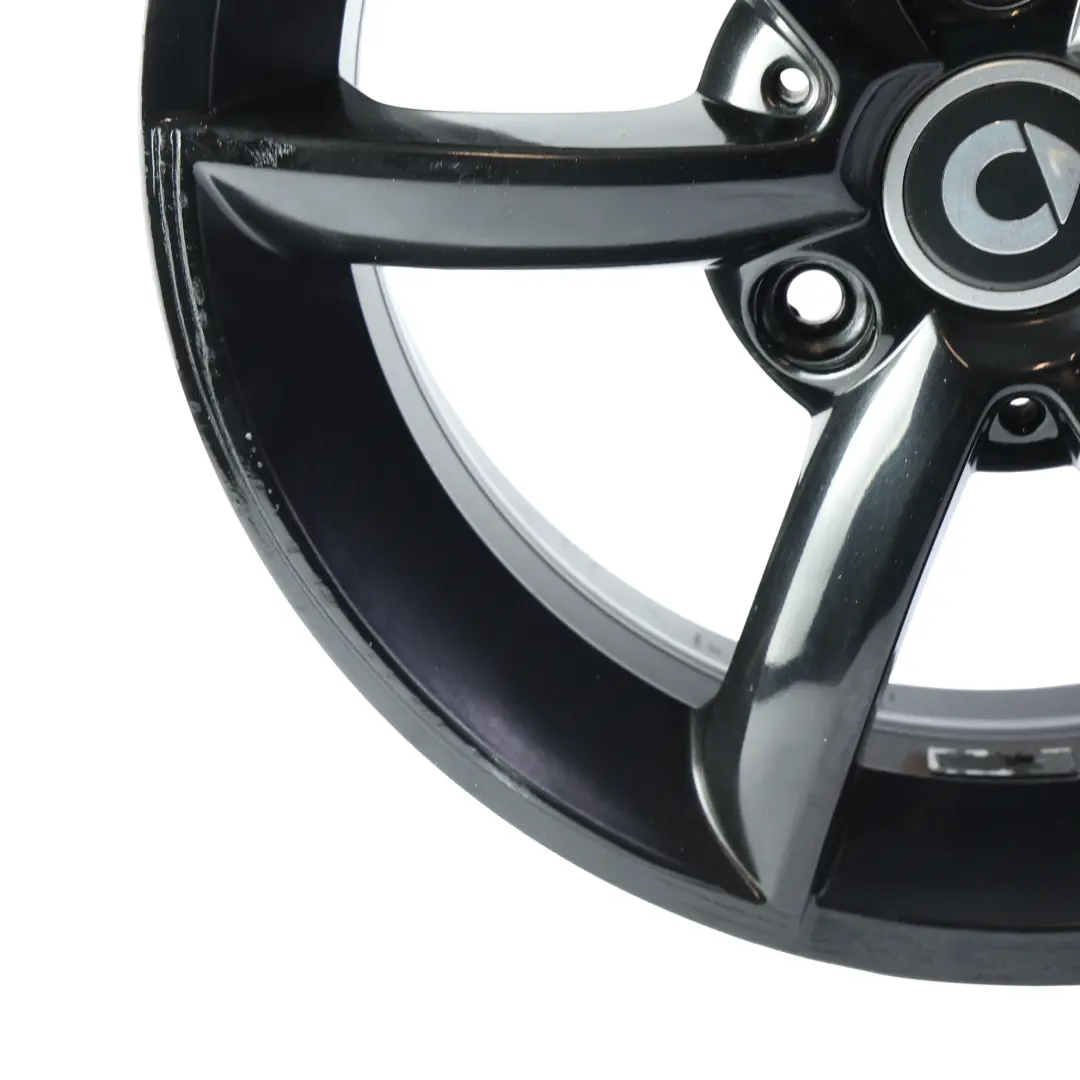 Leichtmetallfelge Schwarz 15" 5J ET:34 für Smart Fortwo 451 mit Teilenummer A4514013102 Smart Fortwo 451 Leichtmetallfelge Schwarz 15" 5J ET:34 - SKU A4514013102-1 - Teilenummer A4514013102