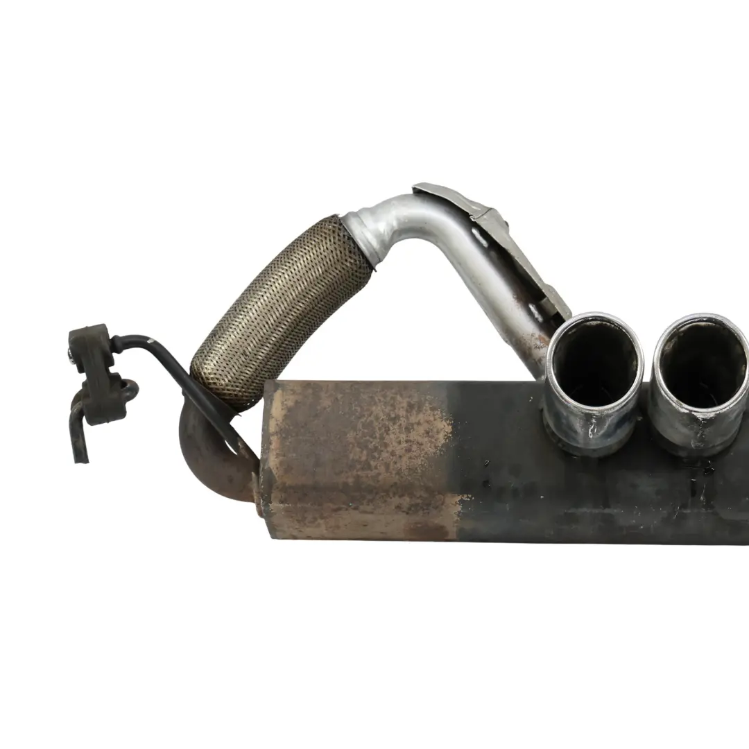 Exhaust System Muffler Box Petrol to Smart Fortwo 451 Brabus Rear with Part number A4514901881 Smart Fortwo 451 Brabus Rear Exhaust System Muffler Box Petrol - SKU A4514901881 - Part number A4514901881