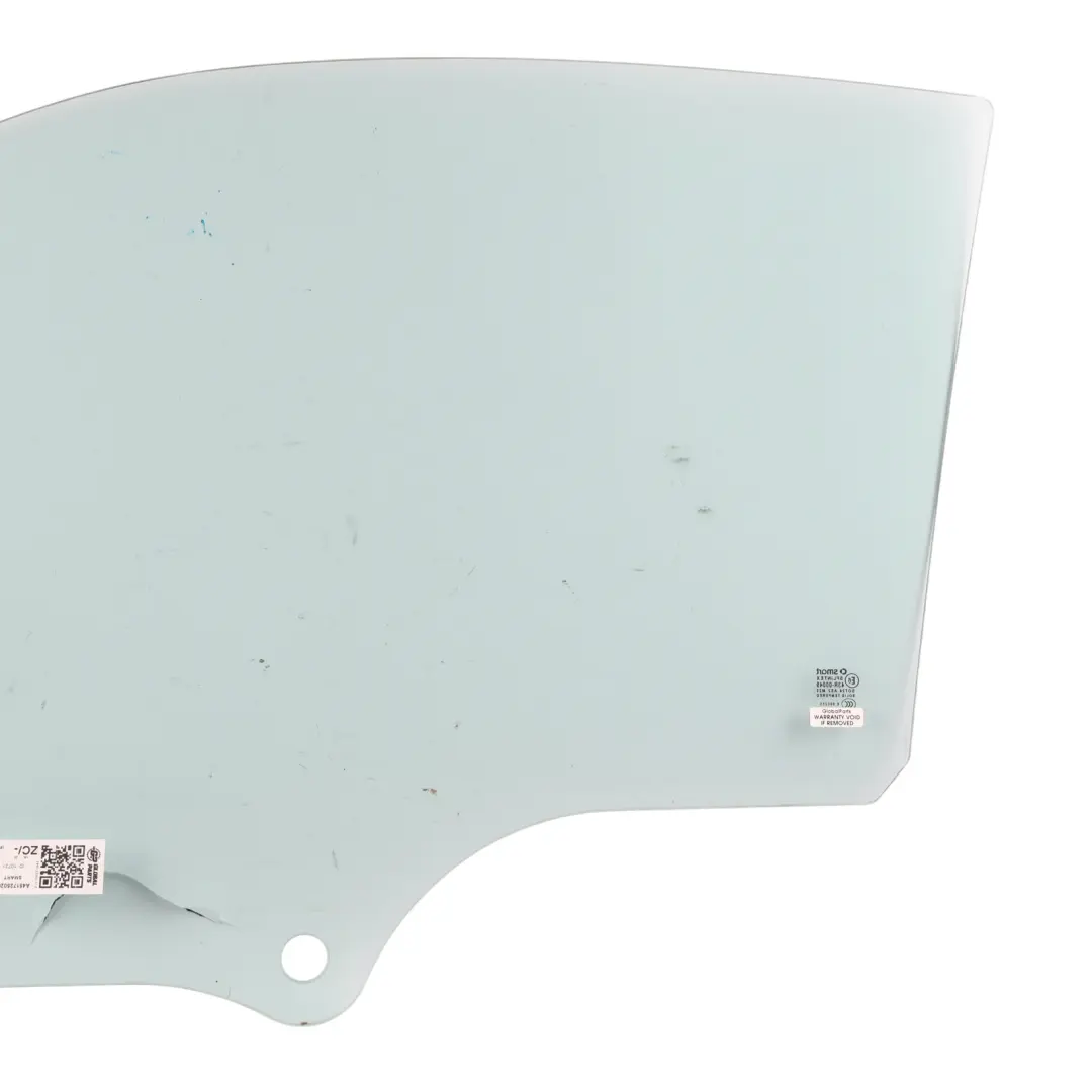Door Window Glass Front Right O/S AS2 Green to Smart Fortwo 451 with Part number A4517250200 Smart Fortwo 451 Door Window Glass Front Right O/S AS2 Green - SKU A4517250200 - Part number A4517250200