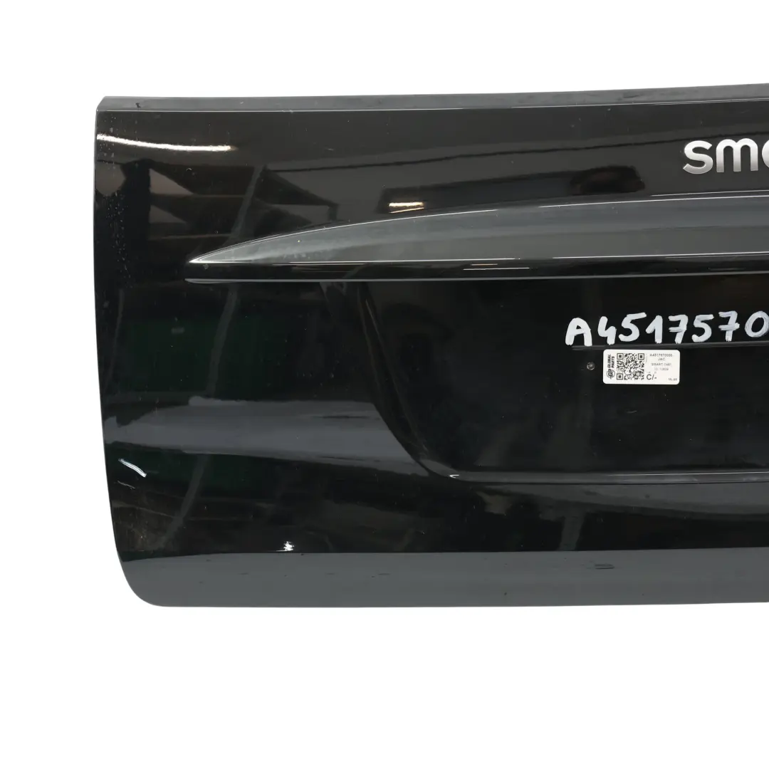 Boot Tailgate Trunk Lid Rear Cover Jack Black - ECA to Smart Fortwo 451 with Part number A4517570006 Smart Fortwo 451 Boot Tailgate Trunk Lid Rear Cover Jack Black - ECA - SKU A4517570006-JAC - Part number A4517570006