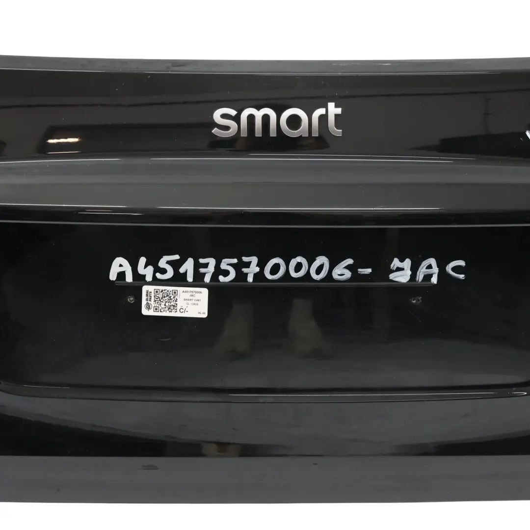 Portellone Posteriore Bagagliaio Nero Jack - ECA per Smart Fortwo 451 con numero di parte A4517570006 Smart Fortwo 451 Portellone Posteriore Bagagliaio Nero Jack - ECA - SKU A4517570006-JAC - Numero di parte A4517570006