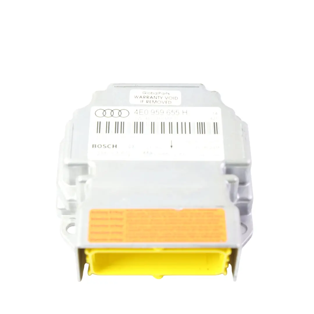 SRS Air Module Control Unit to Audi A8 D3 with Part number 4E0959655H Audi A8 D3 SRS Air Module Control Unit - SKU 4E0959655H - Part number 4E0959655H