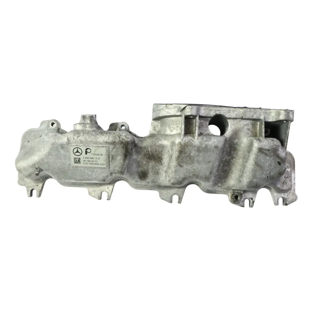 Mercedes W169 W245 Cubierta Superior Colector Admisión Aire OM640 - SKU A6400901437-3 - Número de pieza A6400901437