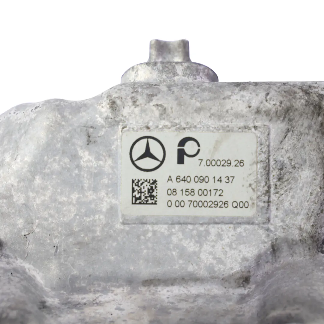 Mercedes W169 W245 OM640 Ansaugkrümmer Luftansaugung Abdeckung Oben - SKU A6400901437-3 - Teilenummer A6400901437