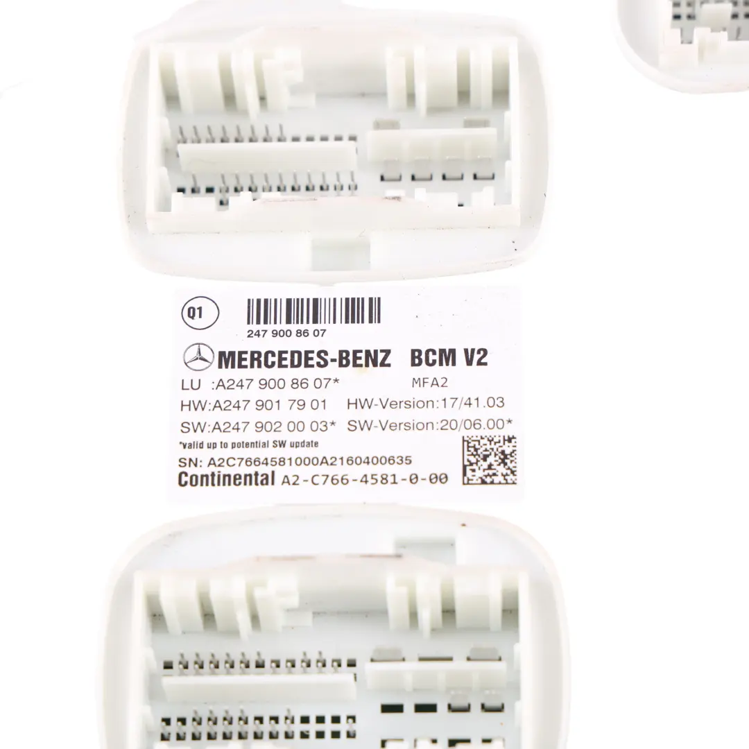 Control Unit ECU 2.0 Diesel 150HP Automatic Kit to Mercedes W177 Engine with Part number A6549009600 Mercedes W177 Engine Control Unit ECU 2.0 Diesel 150HP Automatic Kit - SKU A6549009600-2 - Part number A6549009600