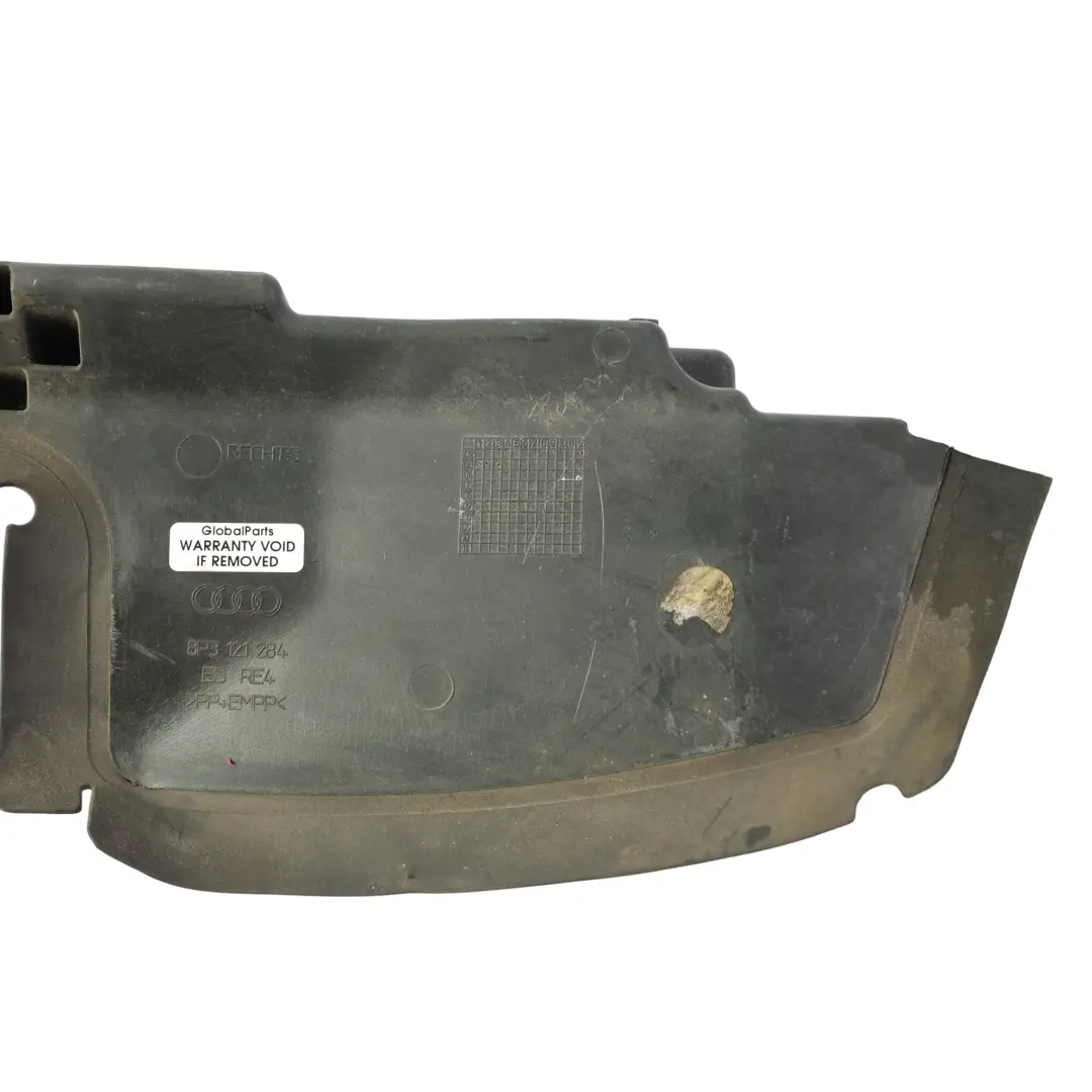 Audi A3 8P Kanał Powietrza Prowadnica Osłona Panel Prawy - SKU 8P3121284A - Numer Części 8P3121284A