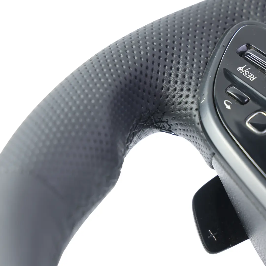 W907 W910 NUEVO Cuero Negro Multifunción para Volante Mercedes con número de pieza A9074604203 Volante Mercedes W907 W910 NUEVO Cuero Negro Multifunción - SKU A9074604203-2 - Número de pieza A9074604203