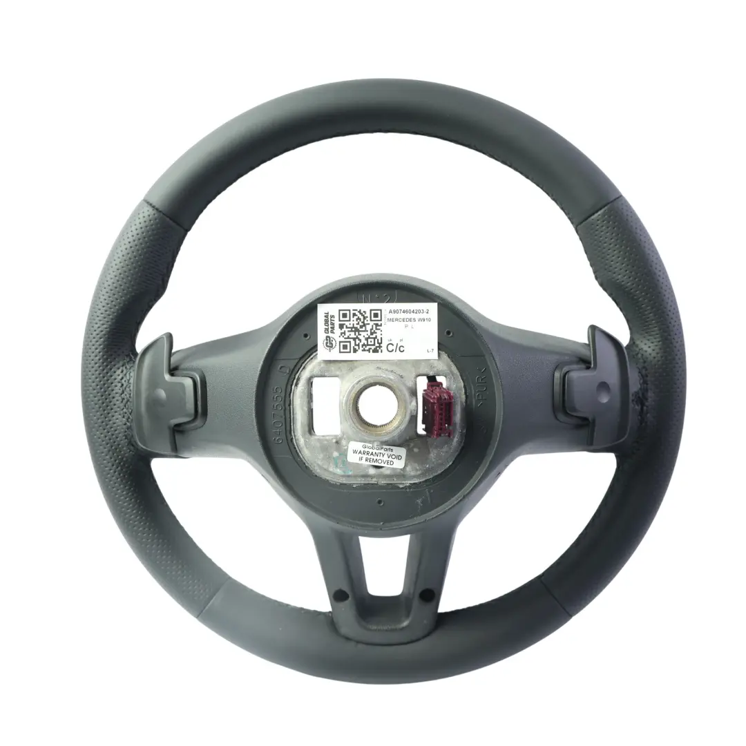 Volante Mercedes W907 W910 NUEVO Cuero Negro Multifunción - SKU A9074604203-2 - Número de pieza A9074604203