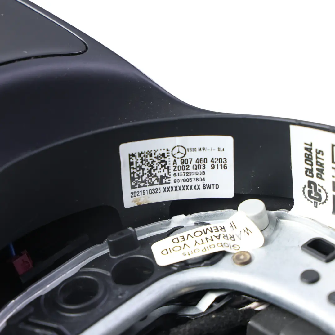 W907 W910 NUEVO Cuero Negro Multifunción para Volante Mercedes con número de pieza A9074604203 Volante Mercedes W907 W910 NUEVO Cuero Negro Multifunción - SKU A9074604203-2 - Número de pieza A9074604203