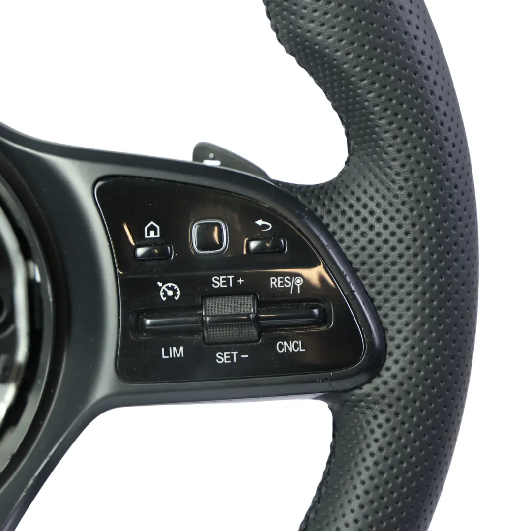 Steering Wheel Mercedes W907 W910 NEW Black Leather Multifunction to with Part number A9074604203 Steering Wheel Mercedes W907 W910 NEW Black Leather Multifunction - SKU A9074604203-2 - Part number A9074604203