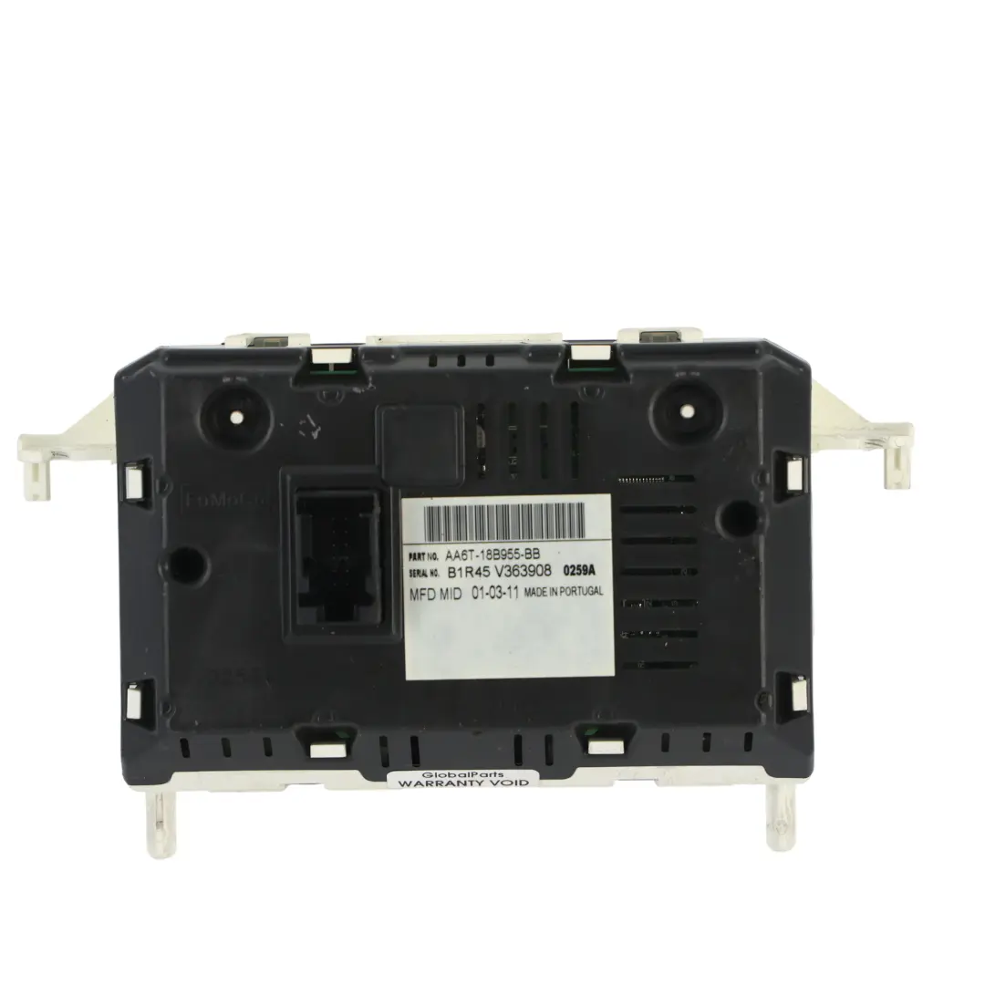 Ford Fiesta MK7 Wyświetlacz Radia Multimedialny Moduł - SKU AA6T-18B955-BB - Numer Części AA6T-18B955-BB