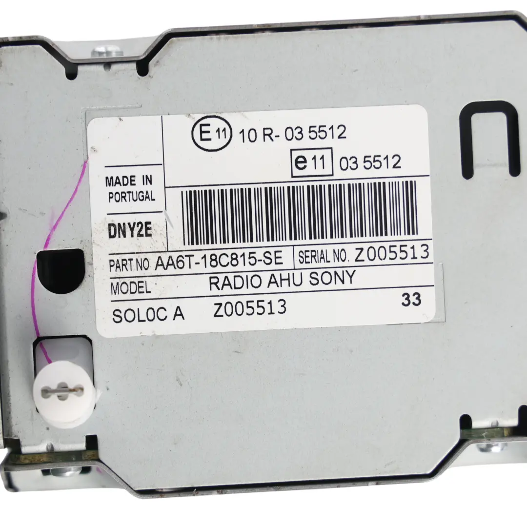 Autoradio Stereo Multimediale Lettore CD per Ford Fiesta Mk7 con numero di parte AA6T-18C815-SE Ford Fiesta Mk7 Autoradio Stereo Multimediale Lettore CD - SKU AA6T-18C815-SE - Numero di parte AA6T-18C815-SE