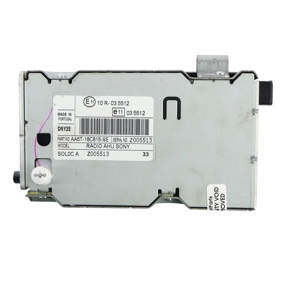 Ford Fiesta Mk7 Autoradio Multimédia Lecteur CD Audio - SKU AA6T-18C815-SE - Numéro de pièce AA6T-18C815-SE