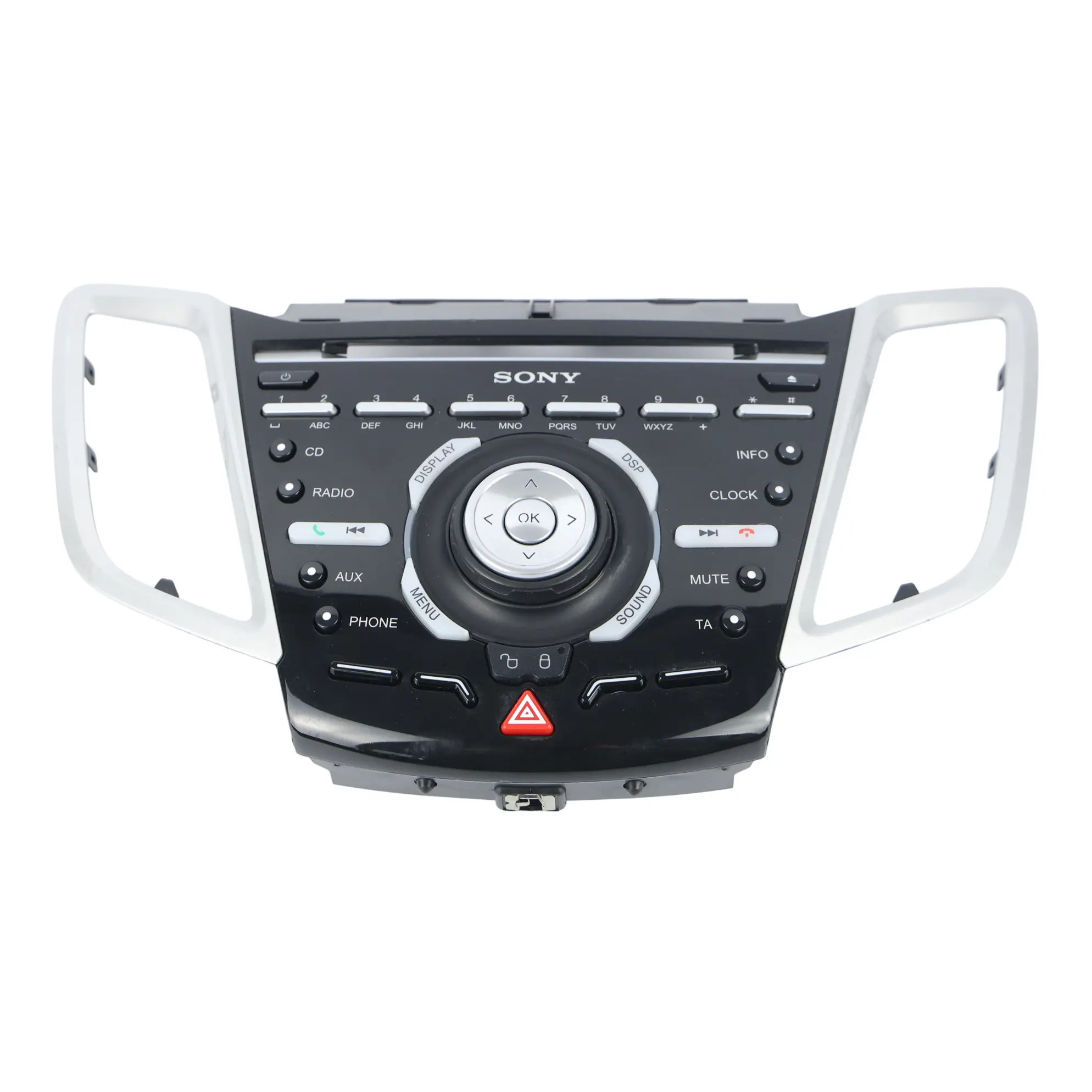 Ford Fiesta Mk7 Console Centrale Commutateur Radio Panneau AA6T-18K811-AD38QA