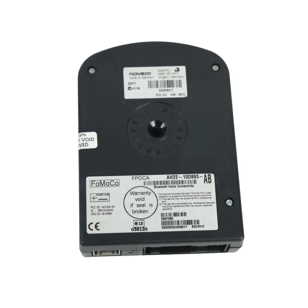 Land Rover Discovery 4 L319 Módulo Control Teléfono Bluetooth ECU - SKU AH22-10D893-AB - Número de pieza AH22-10D893-AB