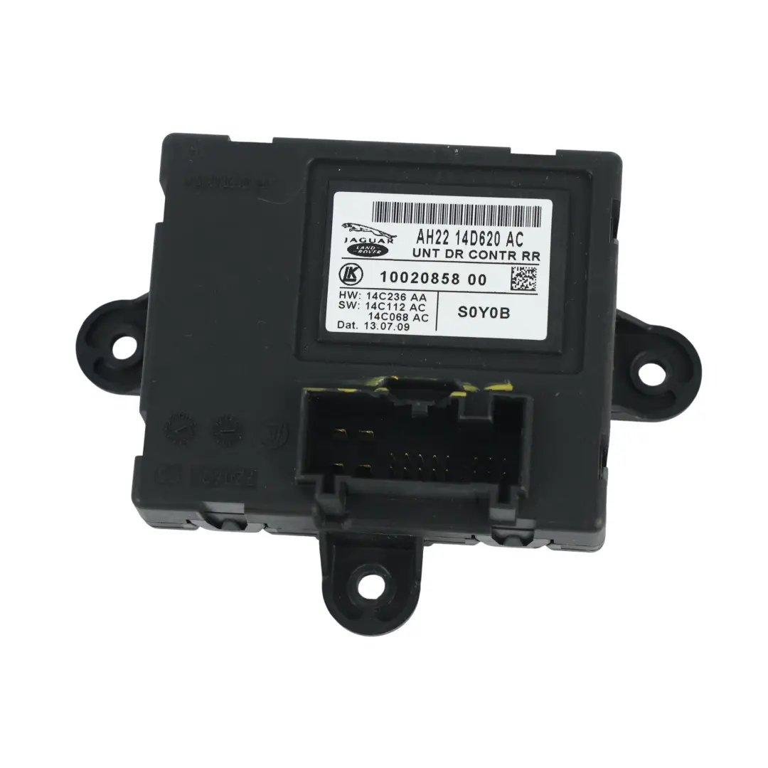Range Rover Sport L320 Rear Door Control Module Left Right N/O/S - SKU AH22-14D620-AC - Part number AH22-14D620-AC