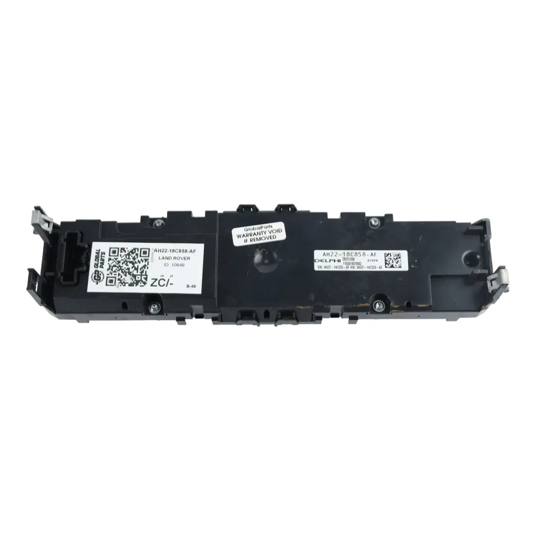 Land Rover Discovery 4 L319 Panel Radia Przełączniki - SKU AH22-18C858-AF - Numer Części AH22-18C858-AF