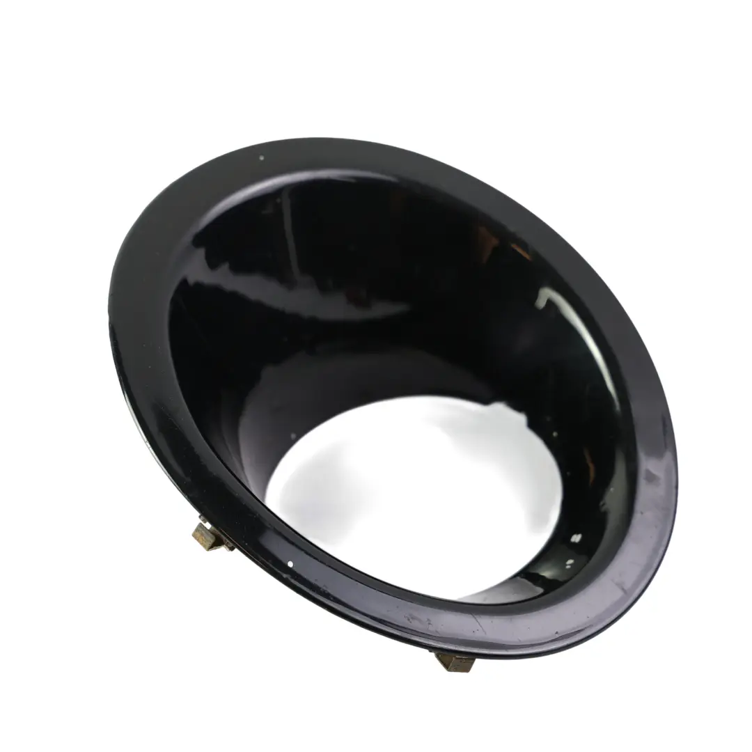 Range Rover L320 Front Bumper Fog Light Cover Left N/S Santorini Black 1AG/820 - SKU LR019637-SAB - Part number LR019637