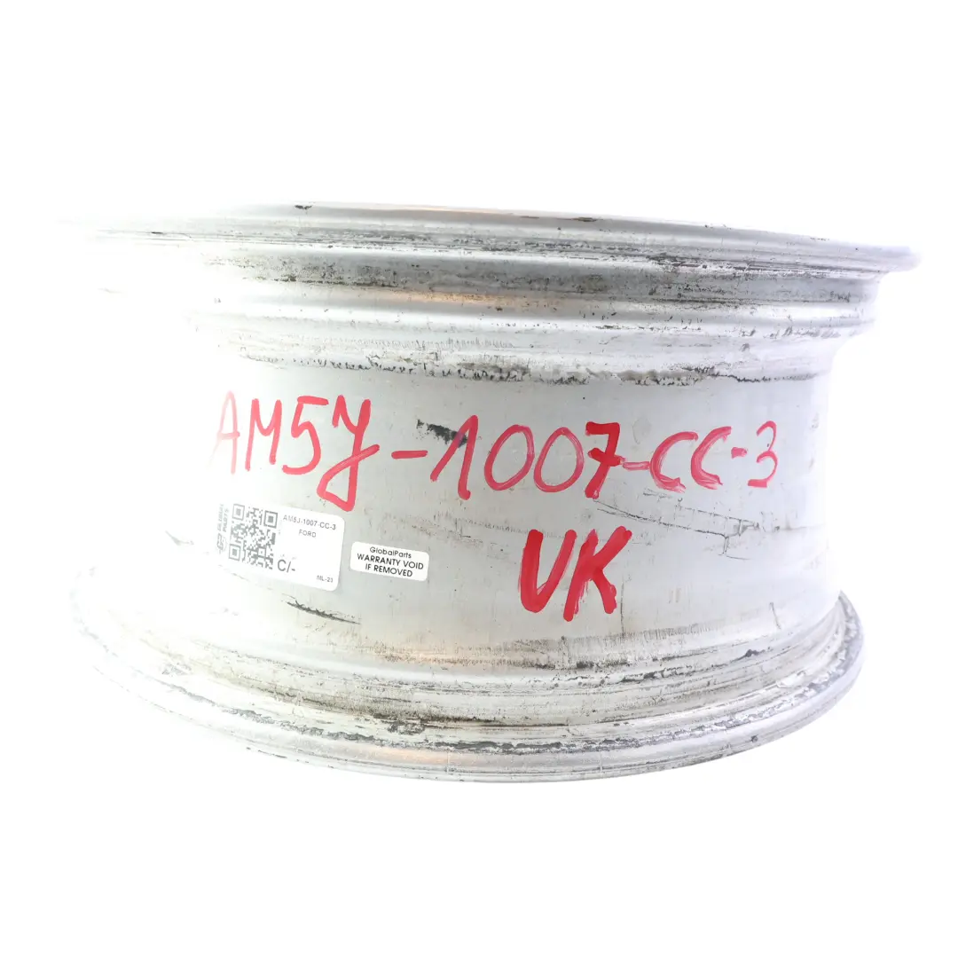 Mk3 Alloy Wheel Rim 16" 7J ET50 Double Spoke Silver to Ford Focus with Part number AM5J-1007-CC Ford Focus Mk3 Alloy Wheel Rim 16" 7J ET50 Double Spoke Silver - SKU AM5J-1007-CC-3 - Part number AM5J-1007-CC