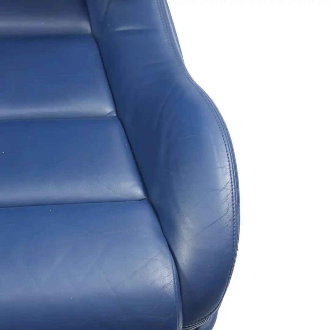 Audi TT Mk1 8N Interior Front Rear Heated Seats Set Leather Sea Blue - SKU AUDI-TT-8N-SEATS-SET-LEATHER-BLUE - Part number AUDI-TT-8N-SEATS-SET-LEATHER-BLUE