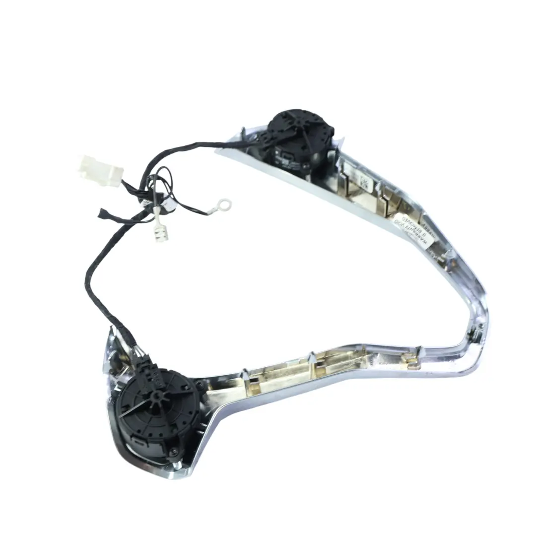 Steering Wheel Buttons Surround Trim Cover Chrome to Ford Fiesta Mk7 with Part number AV1T-14K147-AA Ford Fiesta Mk7 Steering Wheel Buttons Surround Trim Cover Chrome - SKU AV1T-14K147-AA-3 - Part number AV1T-14K147-AA