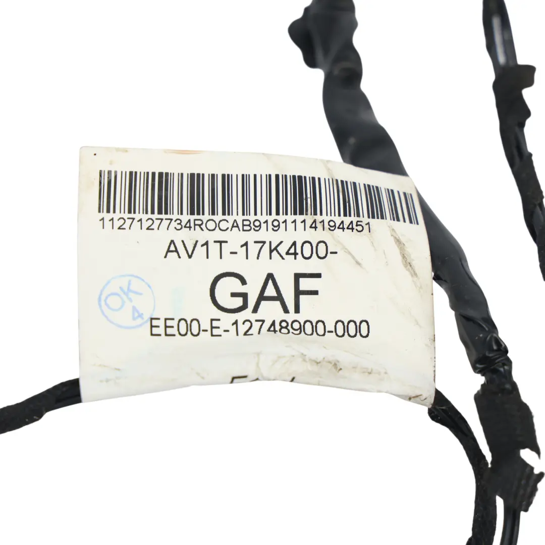 Boot Lid Tailgate Cable Rear Wiring Loom Harness to Ford B-Max with Part number AV1T-17K400-GAF Ford B-Max Boot Lid Tailgate Cable Rear Wiring Loom Harness - SKU AV1T-17K400-GAF - Part number AV1T-17K400-GAF