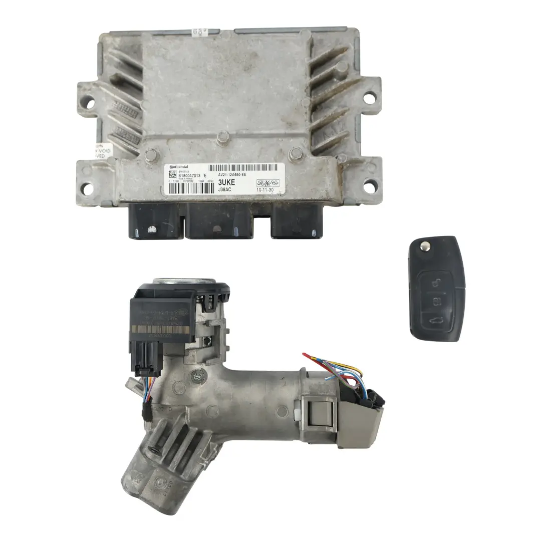 Ford Fiesta Mk7 Centralina ECU 1.4 Benzina SPJC 97HP Manuale - SKU AV21-12A650-EE - Numero di parte AV21-12A650-EE