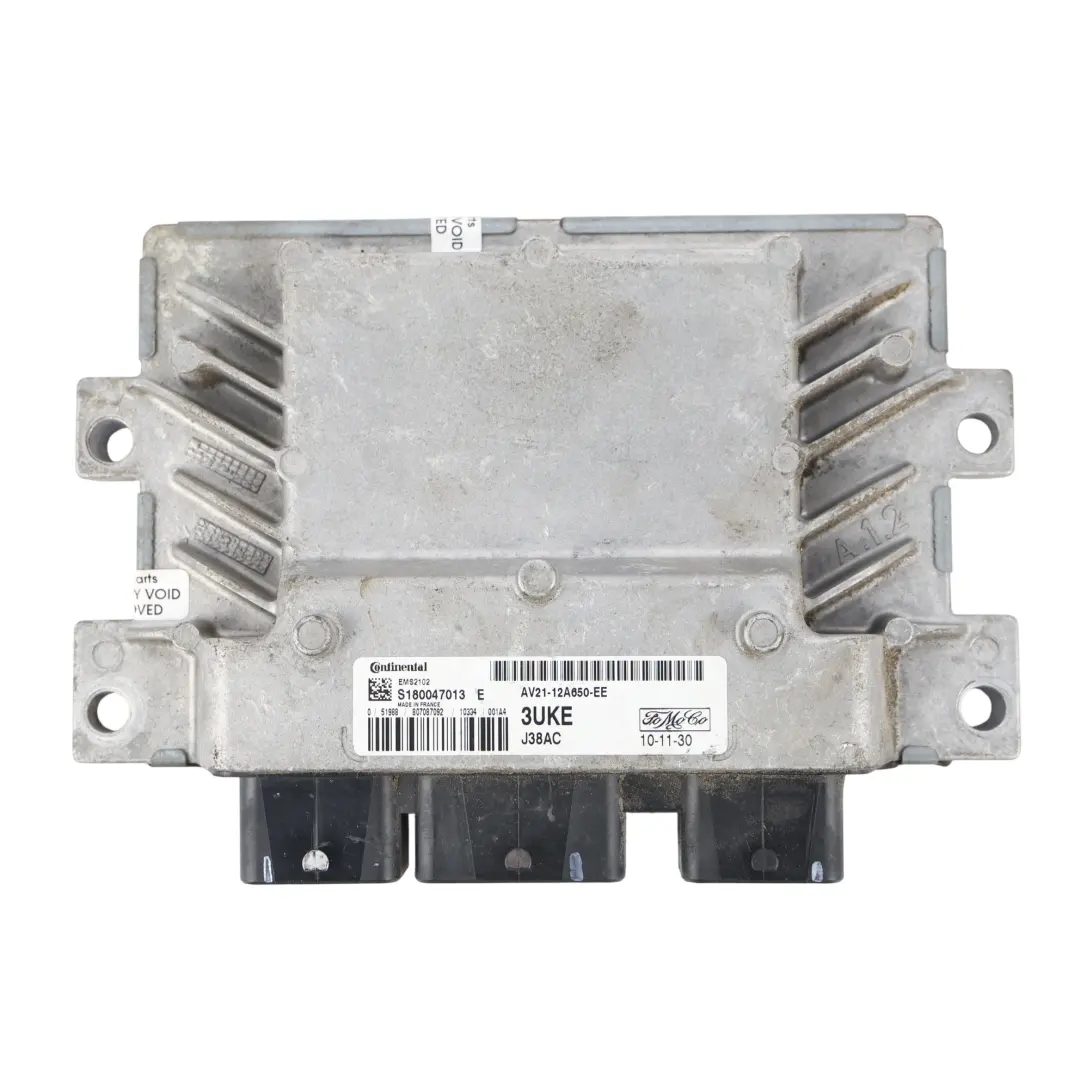 Motorsteuergerät 1.4 SPJC 97HP Schaltgetriebe für Ford Fiesta Mk7 mit Teilenummer AV21-12A650-EE Ford Fiesta Mk7 Motorsteuergerät 1.4 SPJC 97HP Schaltgetriebe - SKU AV21-12A650-EE - Teilenummer AV21-12A650-EE