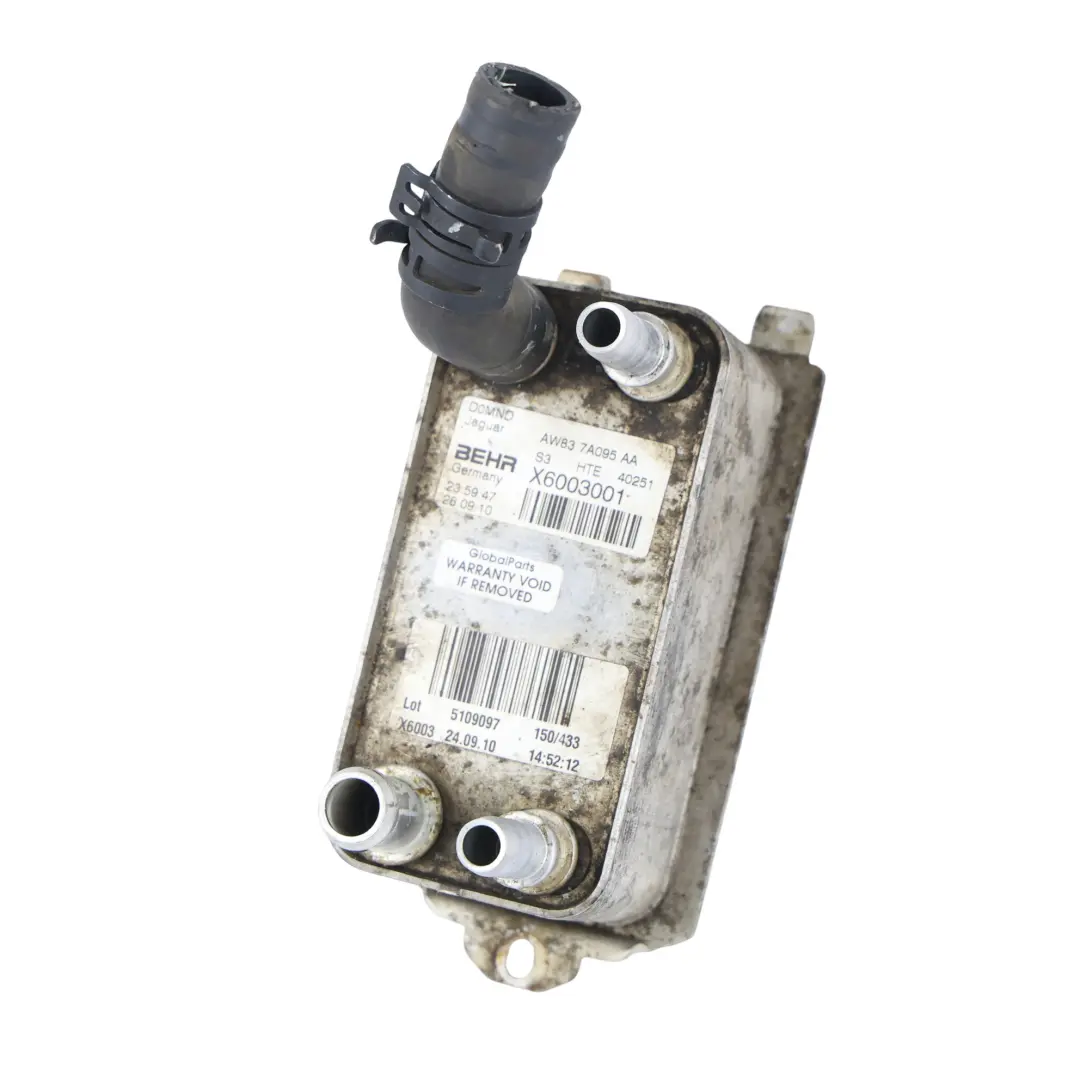 Jaguar XF X250 Range Rover L405 Radiatore Olio Cambio - SKU AW83-7A095-AA-1 - Numero di parte AW83-7A095-AA