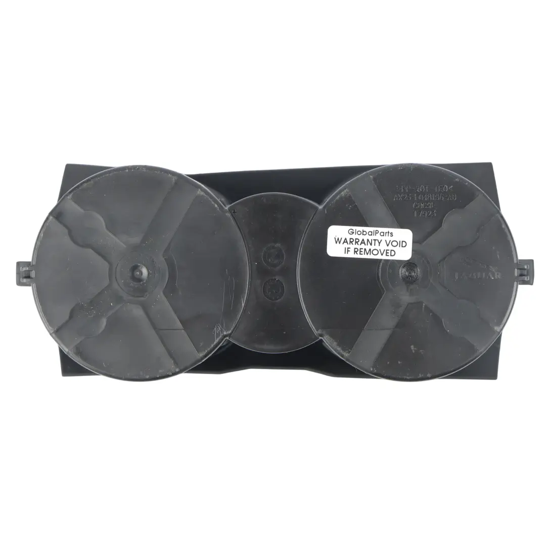 Portabicchieri Doppio Inserto Console Centrale per Jaguar XF X250 con numero di parte AX23-F048196-AB Jaguar XF X250 Portabicchieri Doppio Inserto Console Centrale - SKU AX23-F048196-AB - Numero di parte AX23-F048196-AB