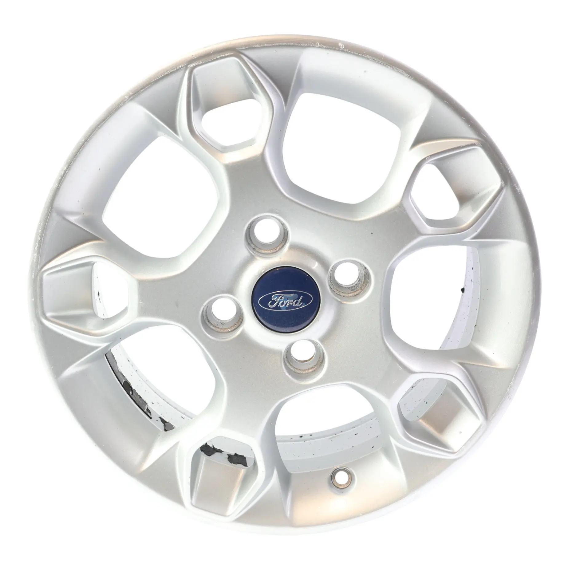 Ford Fiesta Mk7 Silver Wheel Alloy Rim 15" 6J ET:47.5 BA6J-1007-GA