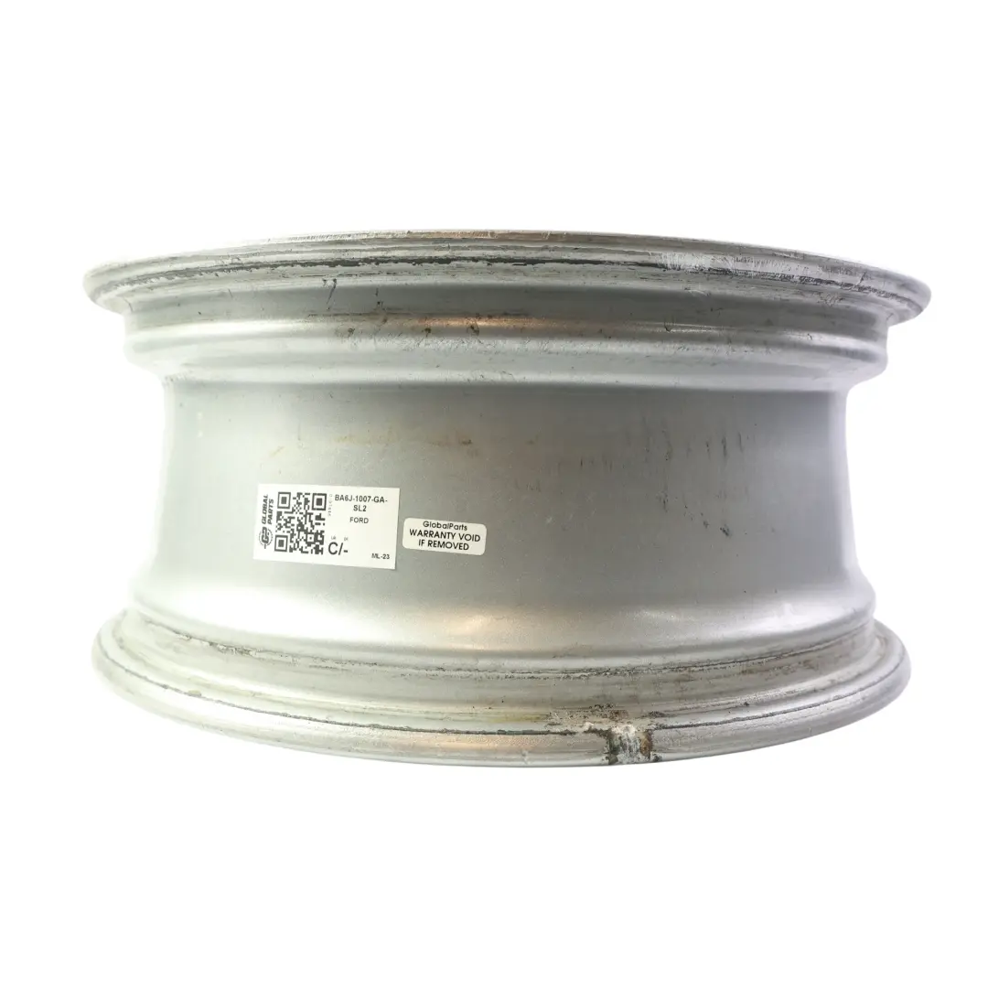 Ford Fiesta Mk7 Srebrna Felga Aluminiowa 15" 6J ET:47.5 - SKU BA6J-1007-GA-SL2 - Numer Części BA6J-1007-GA