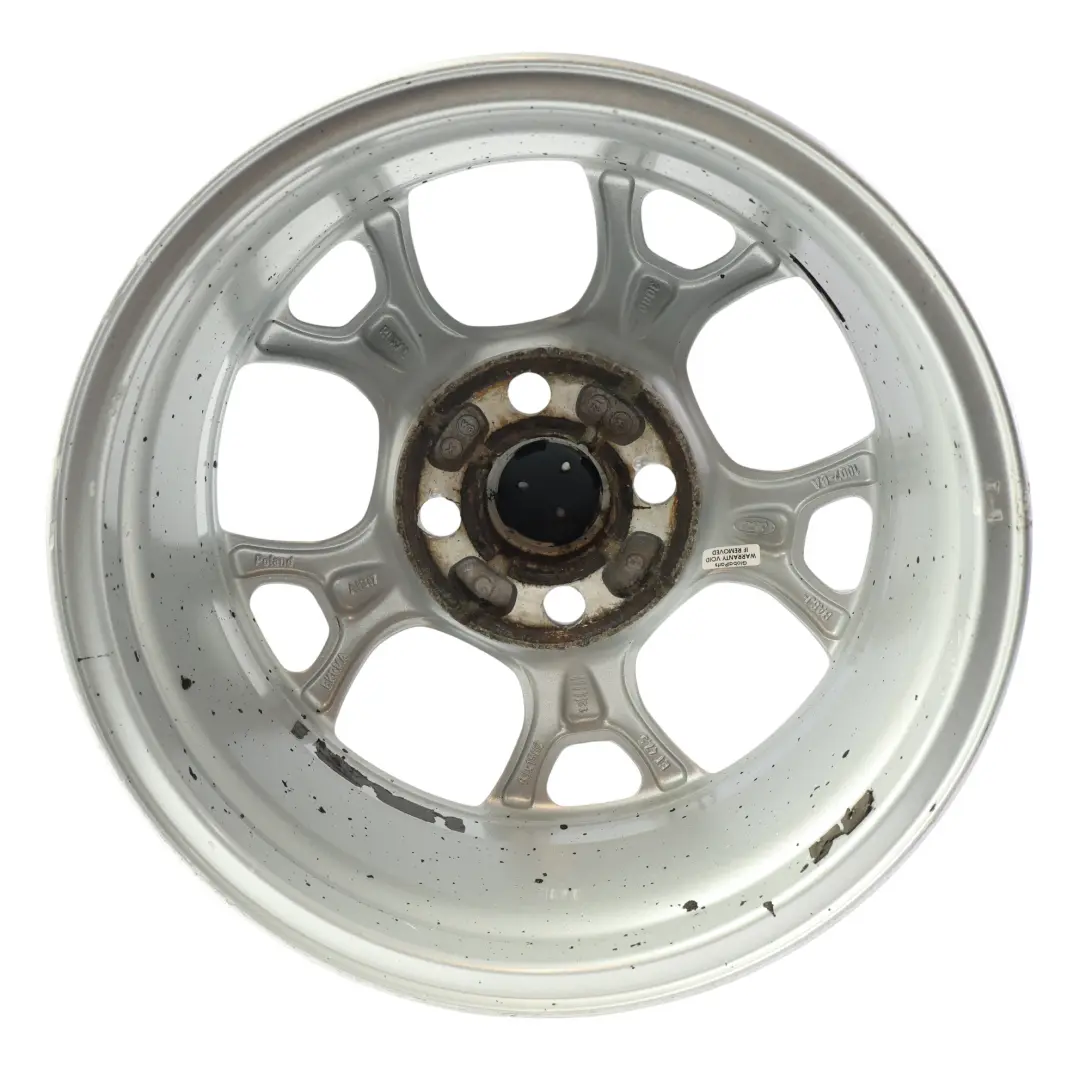 Alliage Roue Jante Argent 15" 6J ET:47.5 pour Ford Fiesta Mk7 à propos du numéro de pièce BA6J-1007-GA Ford Fiesta Mk7 Alliage Roue Jante Argent 15" 6J ET:47.5 - SKU BA6J-1007-GA-SL2 - Numéro de pièce BA6J-1007-GA
