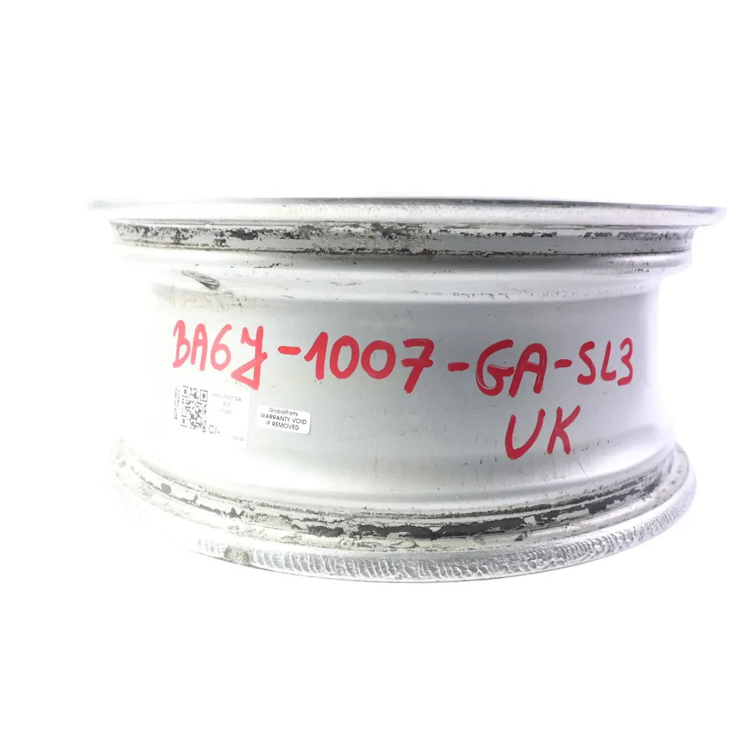 Alloy Rim 15" 6J ET:47.5 to Ford Fiesta Mk7 Silver Wheel with Part number BA6J-1007-GA Ford Fiesta Mk7 Silver Wheel Alloy Rim 15" 6J ET:47.5 - SKU BA6J-1007-GA-SL3 - Part number BA6J-1007-GA