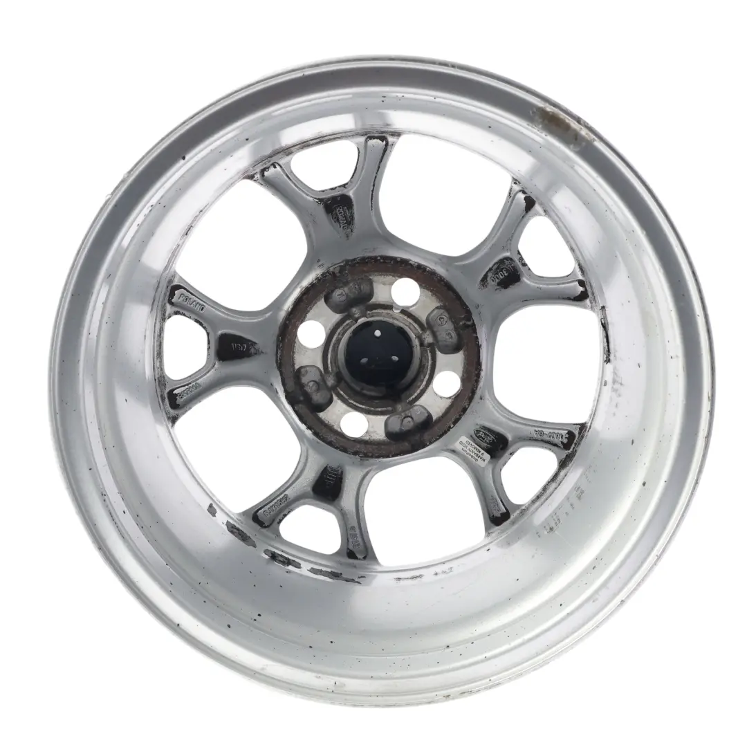 Alloy Rim 15" 6J ET:47.5 to Ford Fiesta Mk7 Silver Wheel with Part number BA6J-1007-GA Ford Fiesta Mk7 Silver Wheel Alloy Rim 15" 6J ET:47.5 - SKU BA6J-1007-GA-SL3 - Part number BA6J-1007-GA